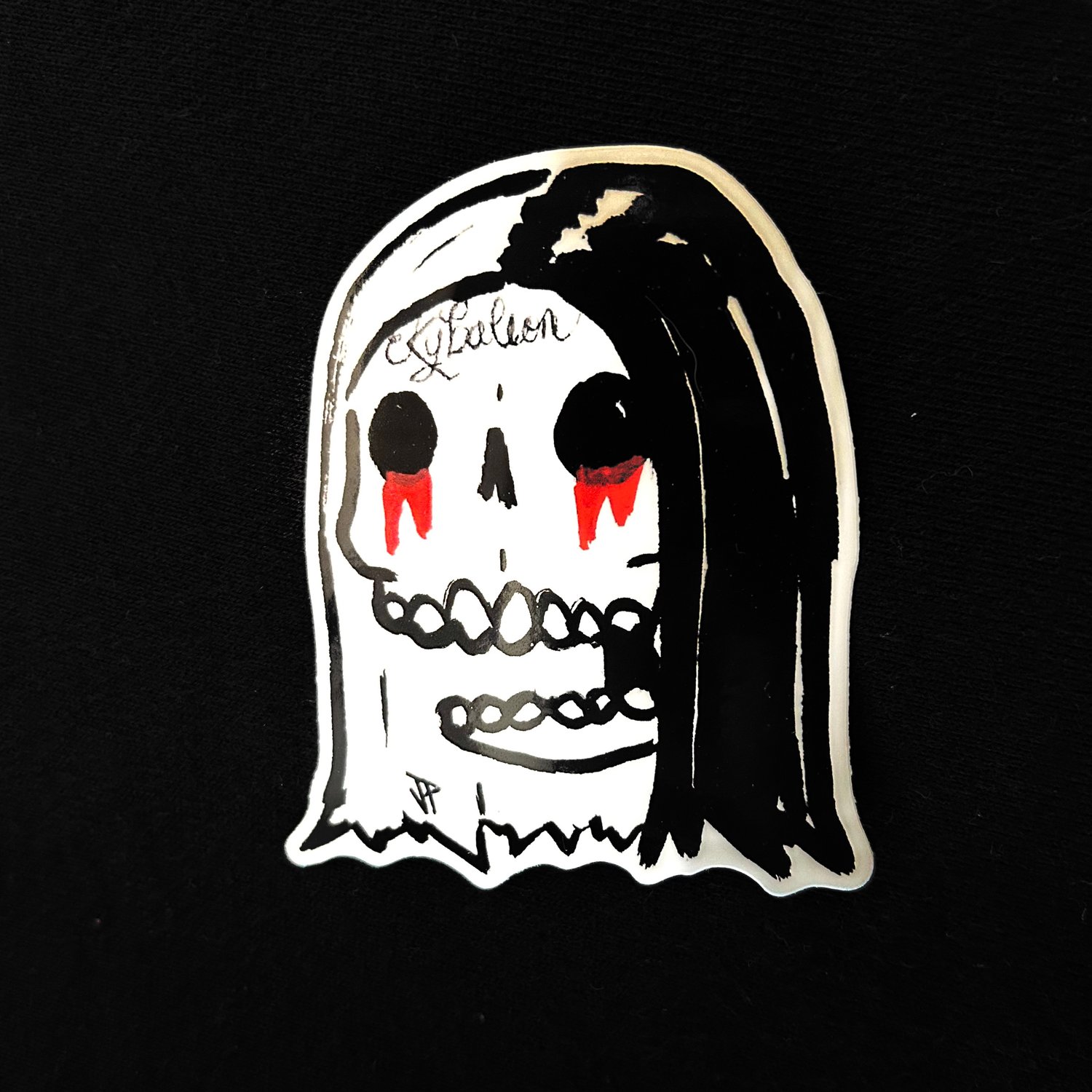 Image of GHOSTEMANE SKULL STICKER