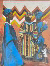 Image 3 of “Daughters of Creation”, Large Acrylic on Canvas