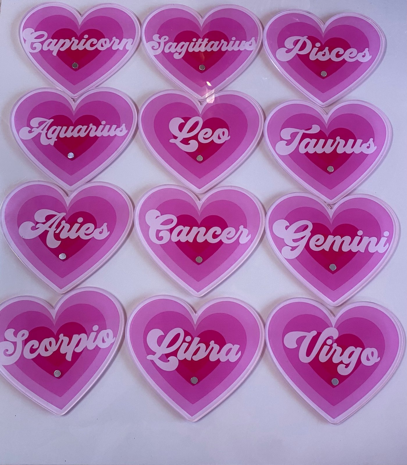 Zodiac acrylic lash tiles The Lash Empire