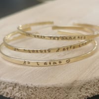 Image 2 of Personnalisez votre bracelet "les mots de Lison" 