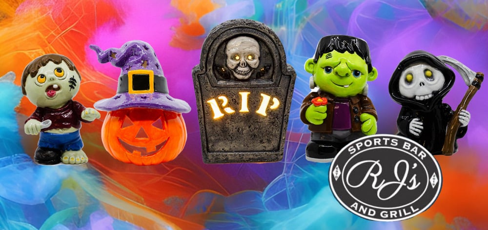 Image of Halloween Ceramic Paint Party 10/8 RJ’s Sports Bar Methuen, MA