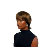 Image 2 of Toni | Honey Brown Pixie Cut Wig