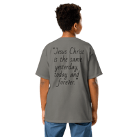 Image 18 of Unisex Youth classic tee (Jesus never changes)