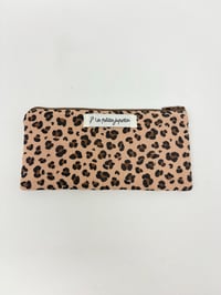 Image 2 of Pochette de transport LA SOLAIRE double gaze léo chocolat