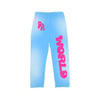 RTTO “Wavy” RR Logo Sweatpant in Powder Blue 