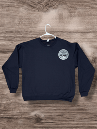 Image 1 of Distressed Logo Crewneck