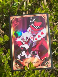 Image 1 of Hazbin Hotel - ValAngel fan trading card
