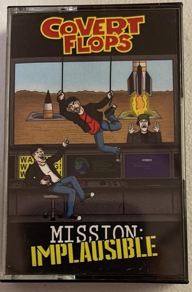 Image of Mission: Implausible (2021 Mom's Basement Records) Cassette Tape