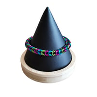 Image 1 of Electric Spring Box Weave Bracelet