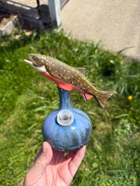 Image 3 of Trout Water Vase 