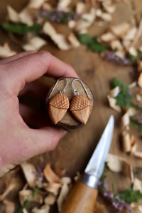 Image 5 of Acorn ~ Earrings 