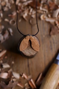 Image 1 of Maple/Sycamore Seed- Pendant Necklace 