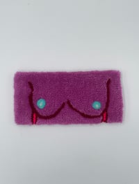 Image 1 of 15 Raspberry with Teal Nip Nops Mini Itty