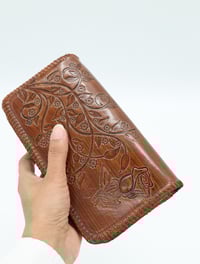 Image 22 of Syrian Leather Clutch Bags Geometric Print