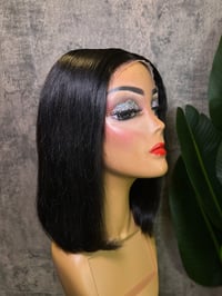 Image 1 of 12” Bob 4x4 Closure Wig