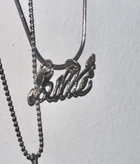 Image 5 of Name plate custom charm