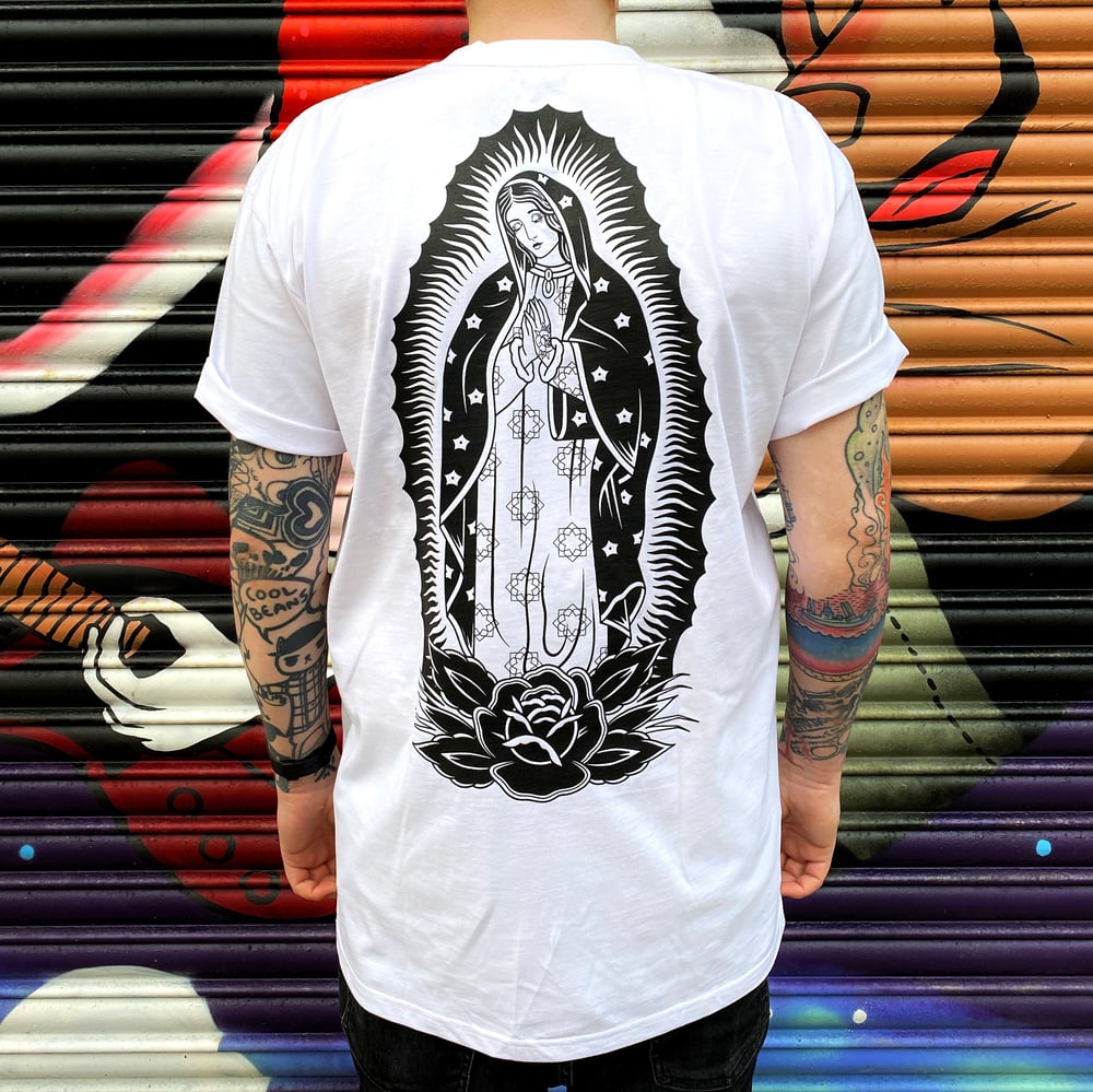 Image of VIRGIN MARY TEE - WHITE