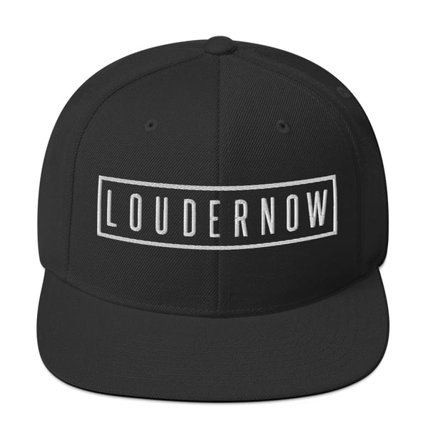 Image of LOUDERNOW Snapback Hat