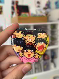 Image 2 of Same faces pin