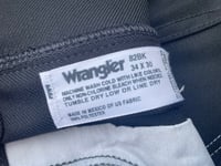 Image 3 of 90s WRANGLER PLEATED TROUSERS / 33x30