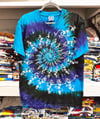 Grateful Dead 1990 Spiral Skeletons T-Shirt - Size L