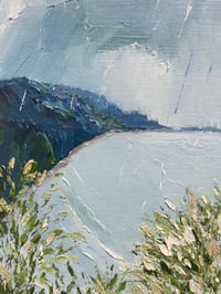 Image 2 of ‘Great Ocean Rd In The Rain’ Oil on 300gsm paper