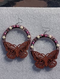 Image 8 of Blushing Butterfly Garden Jewelry Set