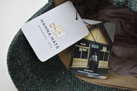 Image 9 of Irish Tweed Baseball Cap - Made by Hanna Hats of Donegal 