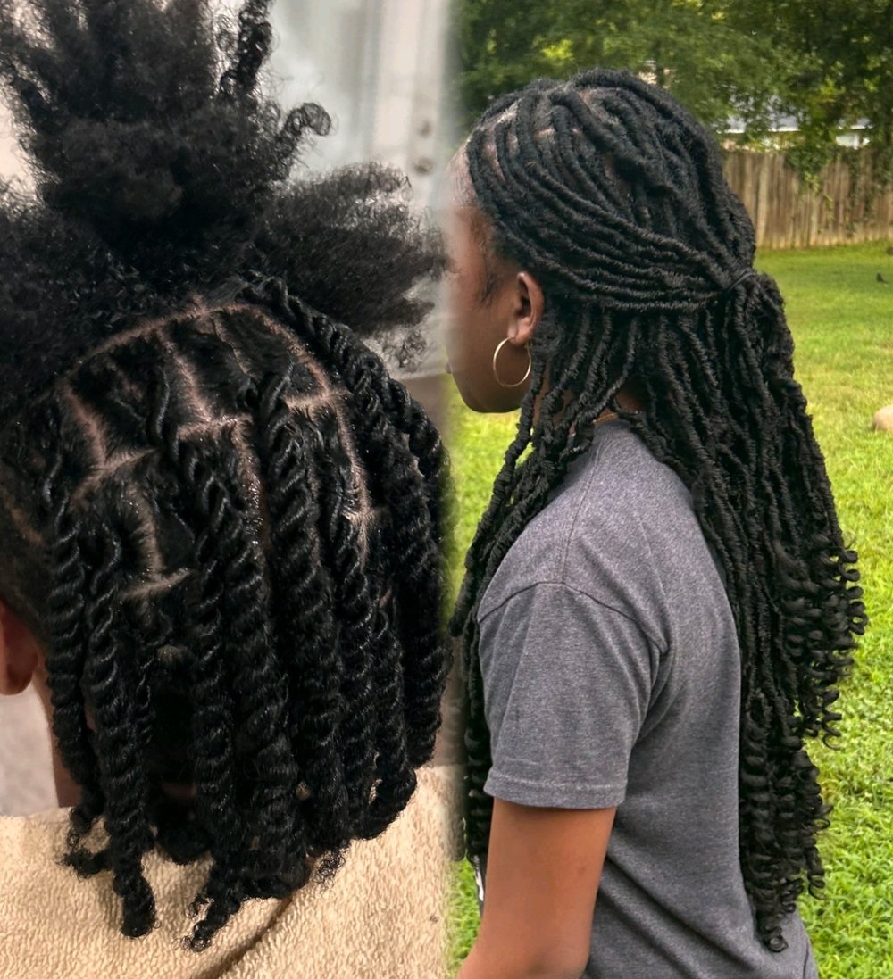 Image of Starter locs, faux locs, crochets & more shampoo included