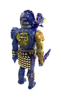 Image 3 of INTERDIMENSIONAL GUARDIAN 10” sofubi, Heavy Metal edition.