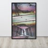 Top Floor Window - Framed Poster