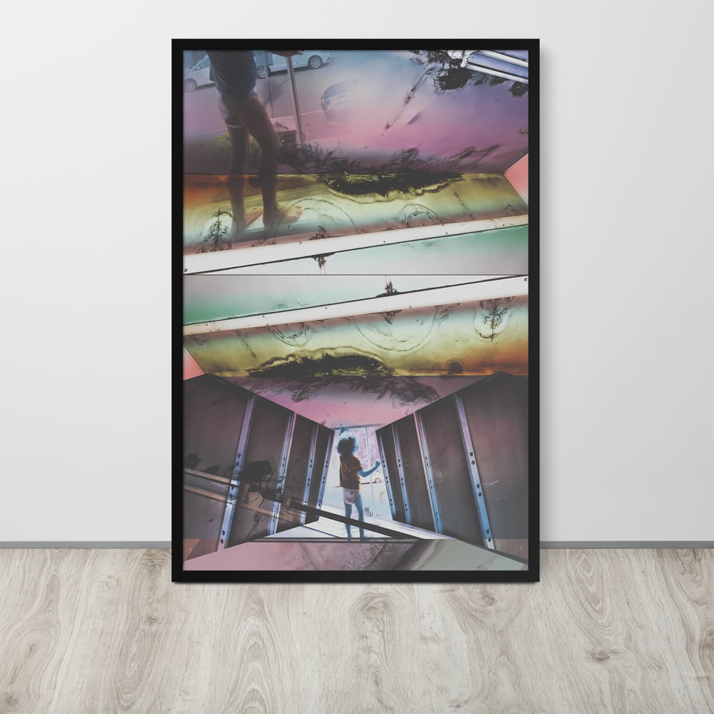 Top Floor Window - Framed Poster