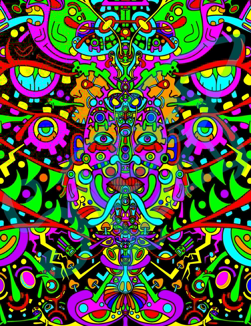 Image of Entities coloring book by Squeepz