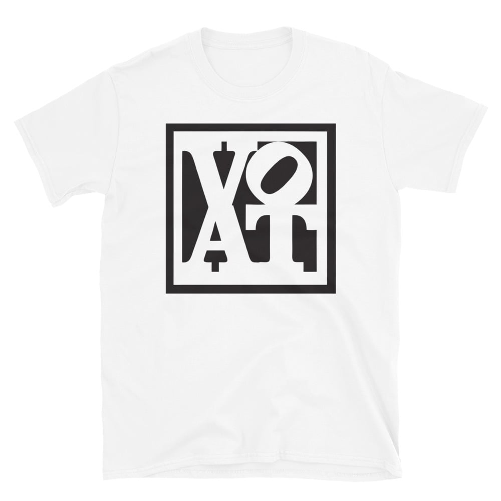 Image of VOAT BLOCK WHITE-TEE