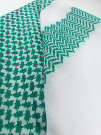 Image 3 of Freedom Green Keffiyeh (Made in Jordan)