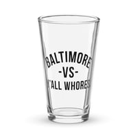 Shaker pint glass