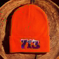 Image 5 of Custom Area Code Beanie / Custom Colors