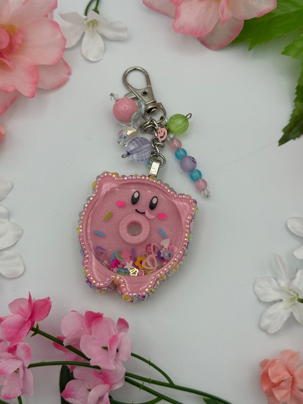 Image of Kirbcutie - Donut Keychain