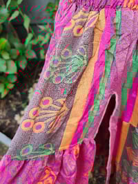 Image 5 of Zara split skirt - pink