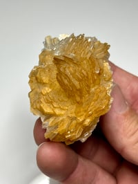 Image 12 of Golden Hunan Calcite UV Specimen | China #2997