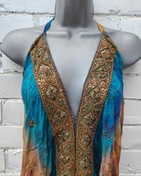 Image 3 of Jewel HAREEM jumpsuit yellow and turquoise 