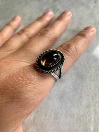 Image 3 of Smoky Quartz Ring - Size 7.5