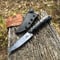 Image of 95mm Clip Point AEB-L Black G10