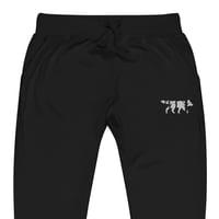 Image 3 of Wolf Embroidered Joggers 