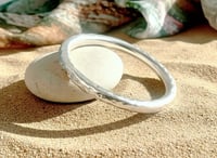 Image 5 of Chunky Sterling Silver Bangle 
