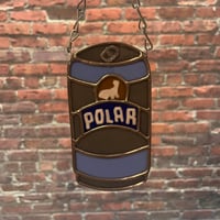 Image 5 of Stained glass seltzer suncatcher and mirror