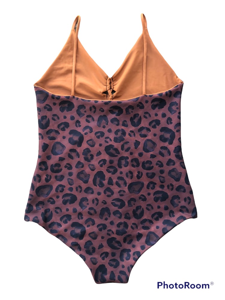 Graphic Trim One-Piece Swimsuit - Ready to Wear