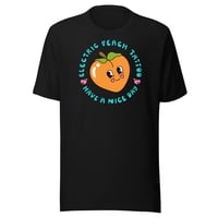 Image 2 of SIDTHEVISUALKID ELECTRIC PEACH Unisex t-shirt