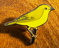 Image 2 of Yellow Warbler - No.160 - UK Birding Pins