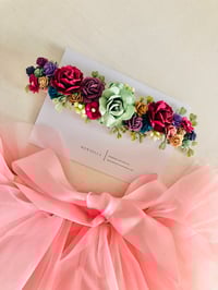 Image 1 of wilder berry flower crown 